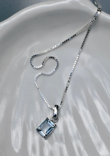 Load image into Gallery viewer, aquamarine-necklace