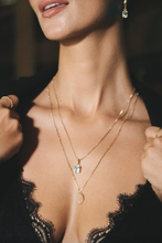 Load image into Gallery viewer, aquamarine-necklace