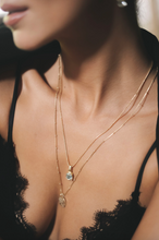 Load image into Gallery viewer, aquamarine-necklace-gold