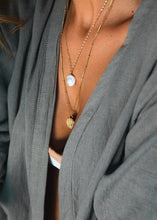 Load image into Gallery viewer, circle necklace / layered necklace