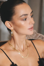 Load image into Gallery viewer, large hoop earrings / big hoop earrings