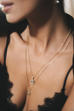 Load image into Gallery viewer, aquamarine-necklace-gold
